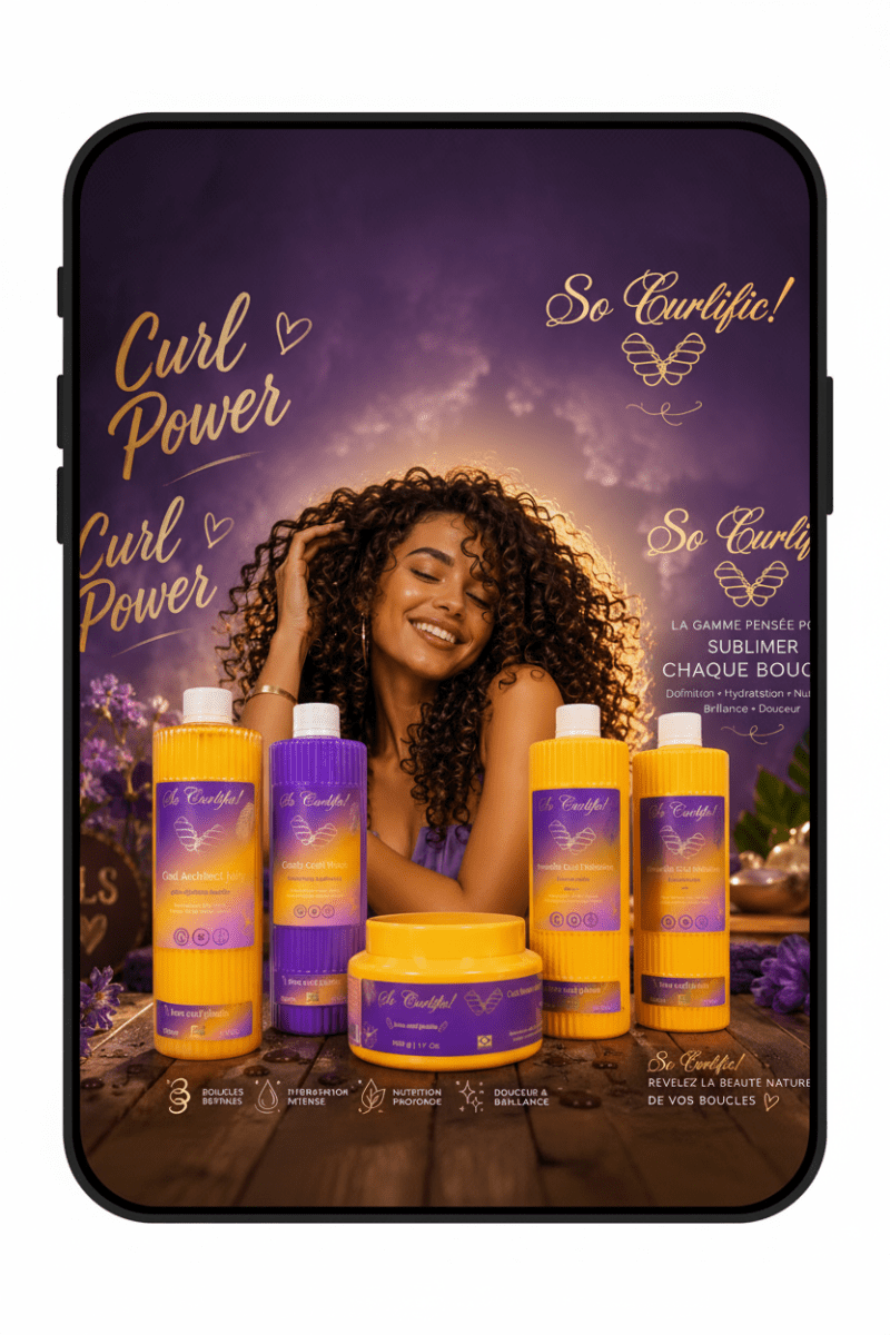 Nouvelle gamme pour cheveux bouclés