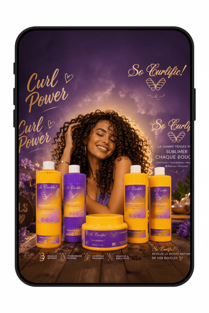 Nouvelle gamme pour cheveux bouclés